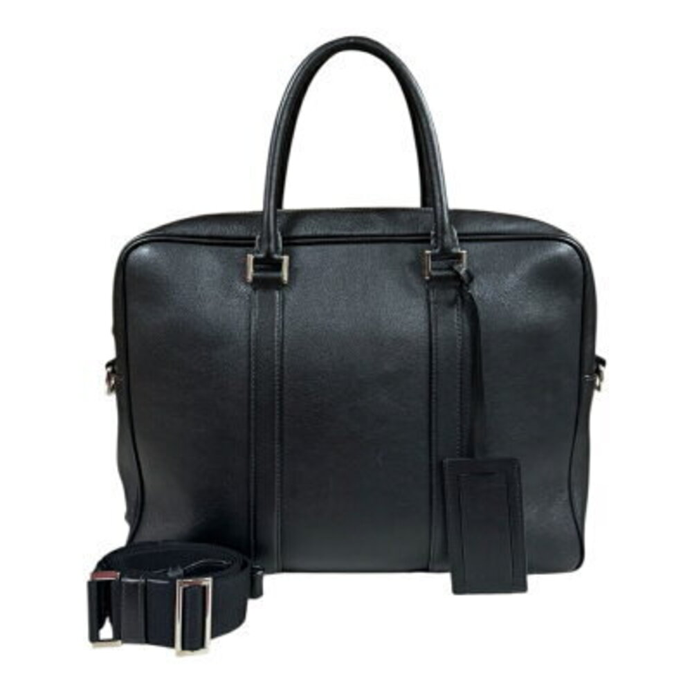 Prada Business Bag Leather Black